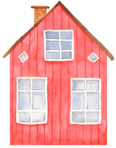 Watercolor-cute-houses-set